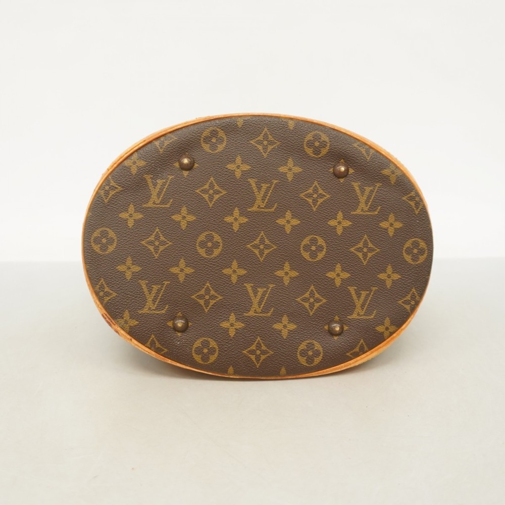 Louis Vuitton Tote Bag Monogram Bucket GM M42236 Brown Women's - Picture 3 of 16